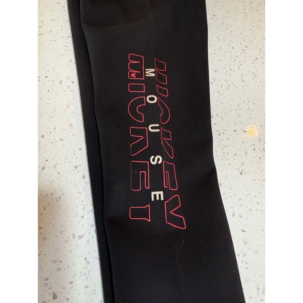 Disney Mickey Mouse Black & Red Joggers - Size 4T